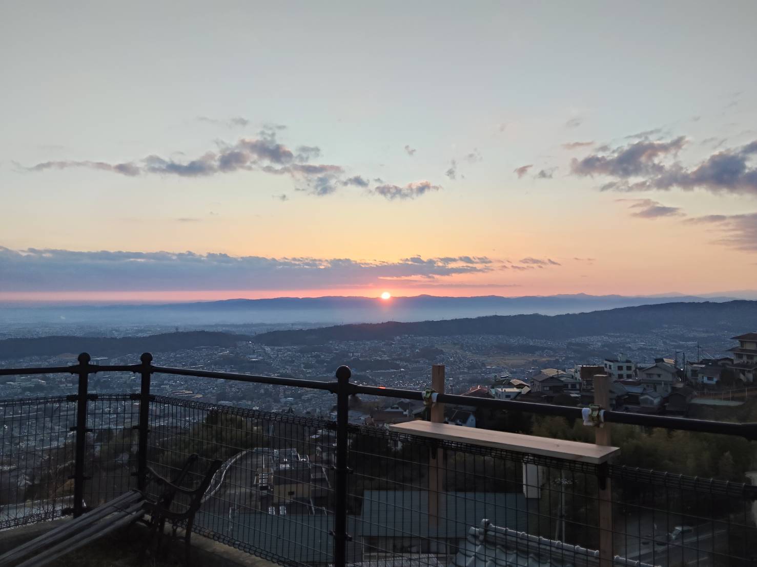 Morning light from Mt. Ikoma